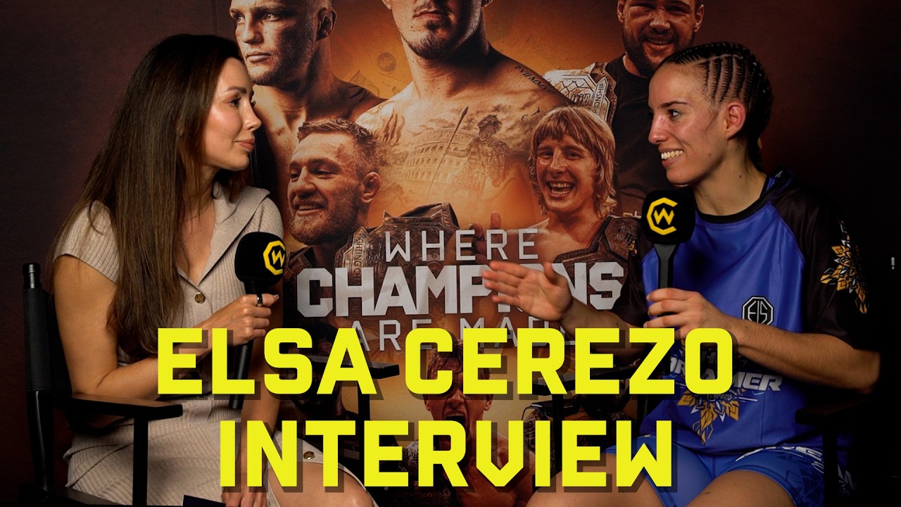 “I Wish Cage Warriors Come With Me to Spain!" Elsa Cerezo Post-Fight Interview