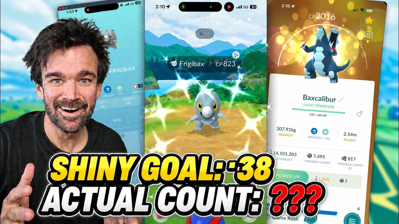 Frigibax Pokemon GO Community Day: My BIGGEST Shiny Haul Ever