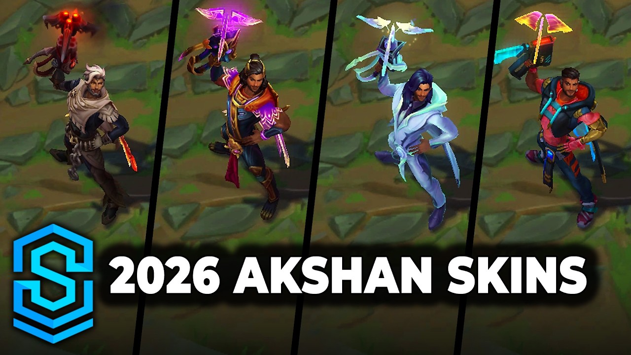 Akshan Skins Spotlight 2026 | League of Legends