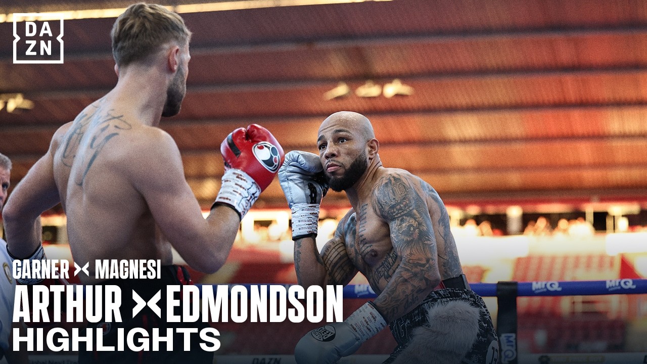 LYNDON ARTHUR VS LEWIS EDMONDSON FULL HIGHLIGHTS | GARNER VS MAGNESI