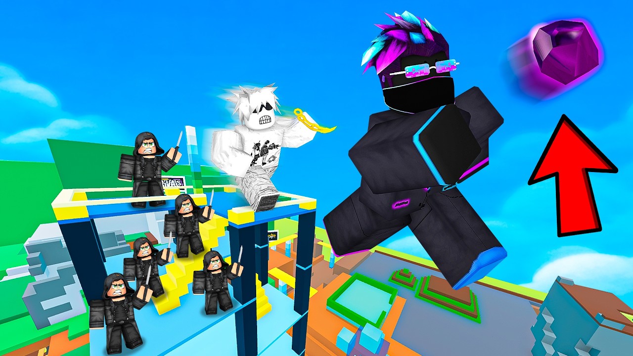 ME vs 10 ASSASSINS in Roblox Rivals!