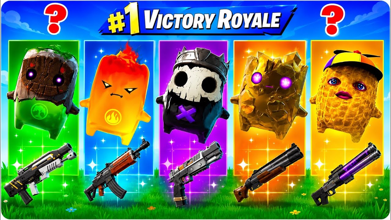 Die *ZUFÄLLIGE* Sprites Boss Skin Challenge in Fortnite