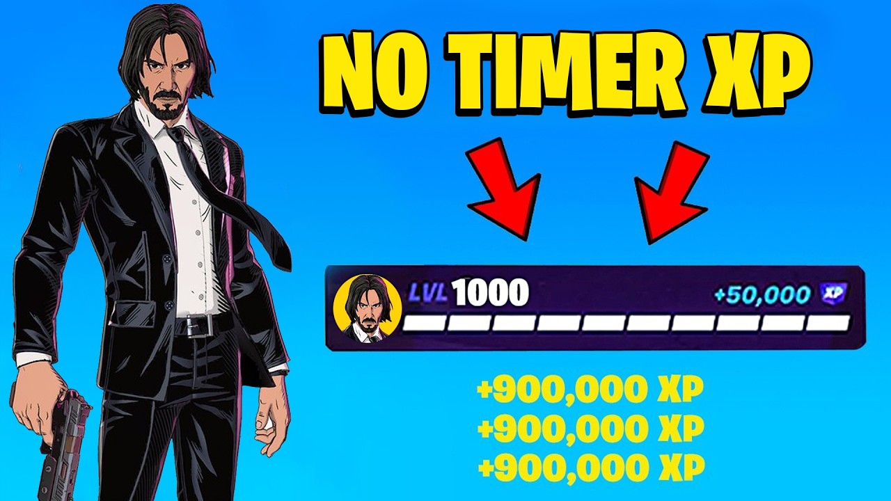 NEW BEST *NO TIMER* FORTNITE XP MAP to FARM & LEVEL UP FAST in FORTNITE Chapter 7 Season 3 (110,000)