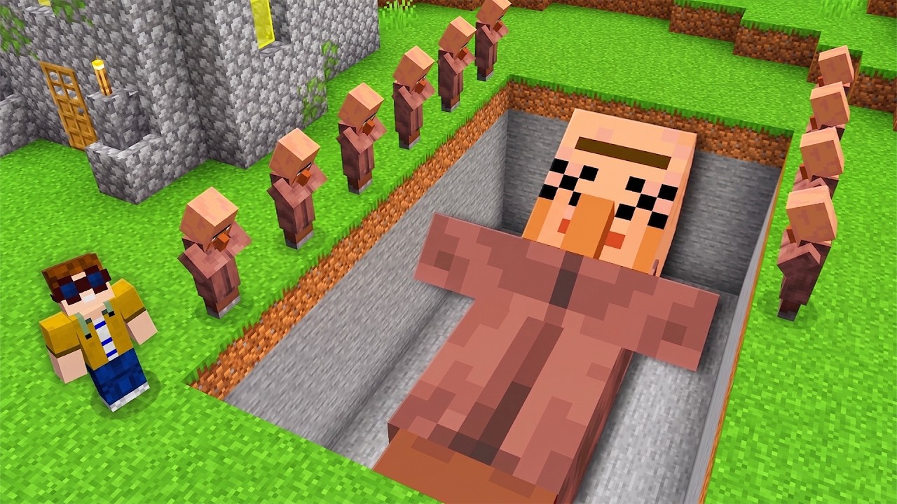 PAT FINDET einen VERGRABENEN VILLAGER in Minecraft!