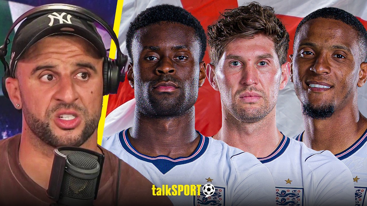 "JURY'S OUT!" Kyle Walker WEIGHS IN on Who Should START in England's Defence at the World Cup!