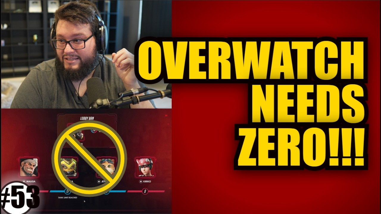 Flats Says Marvel Rivals NEEDS 10 Bans Just To Be Playable! - Overwatch Funny Moments #53