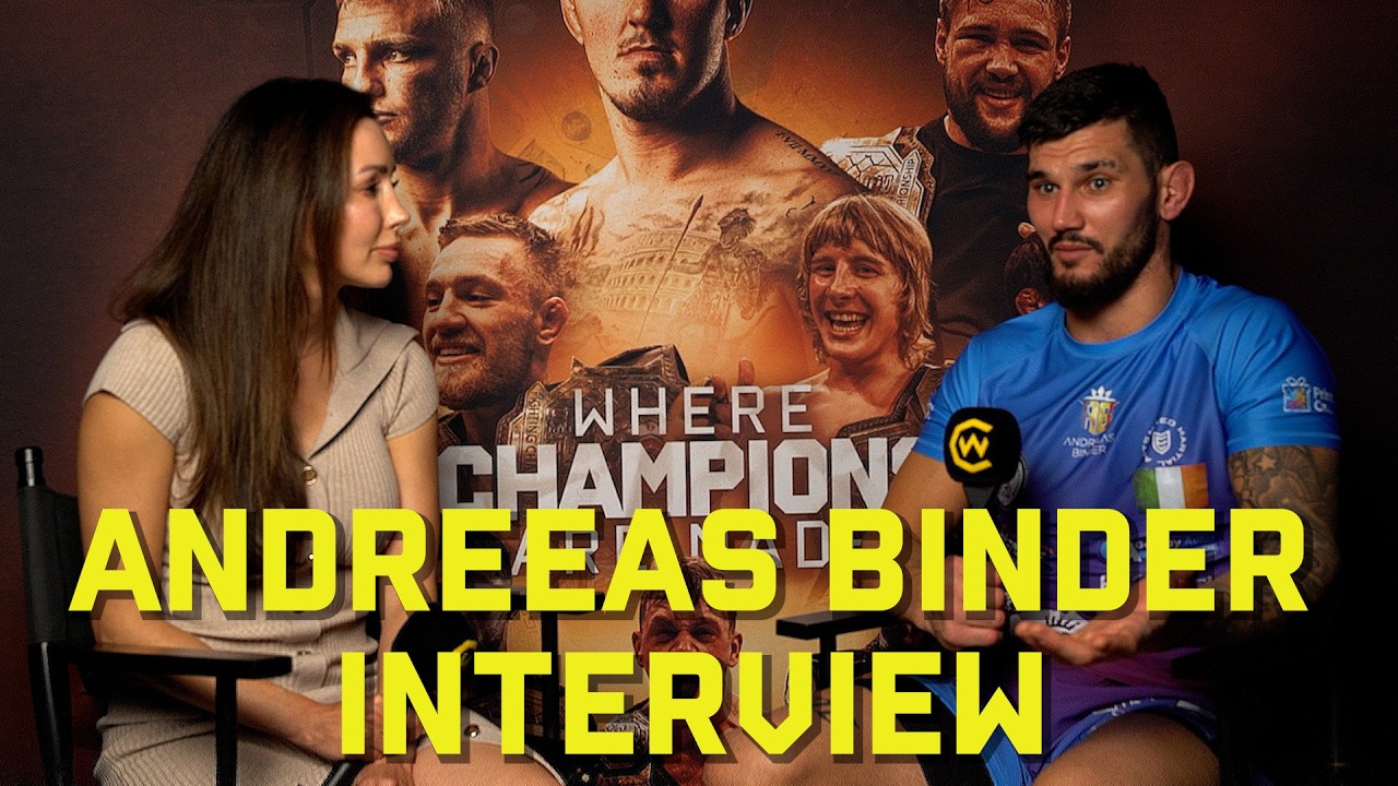 “That Cage Warriors Title Sure Looks Tasty” Andreeas Binder Post-Fight Interview