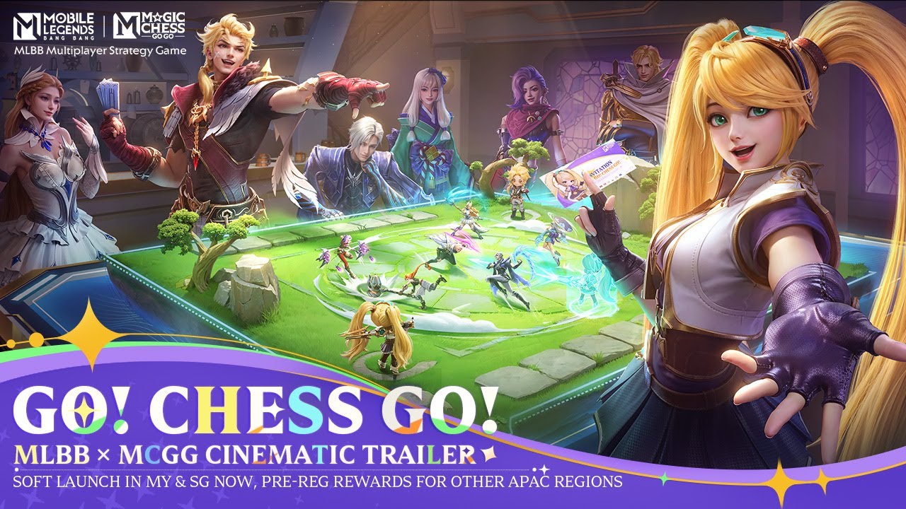 Go! Chess Go! | MLBB × MCGG Trailer | Magic Chess: Go Go | Mobile Legends: Bang Bang