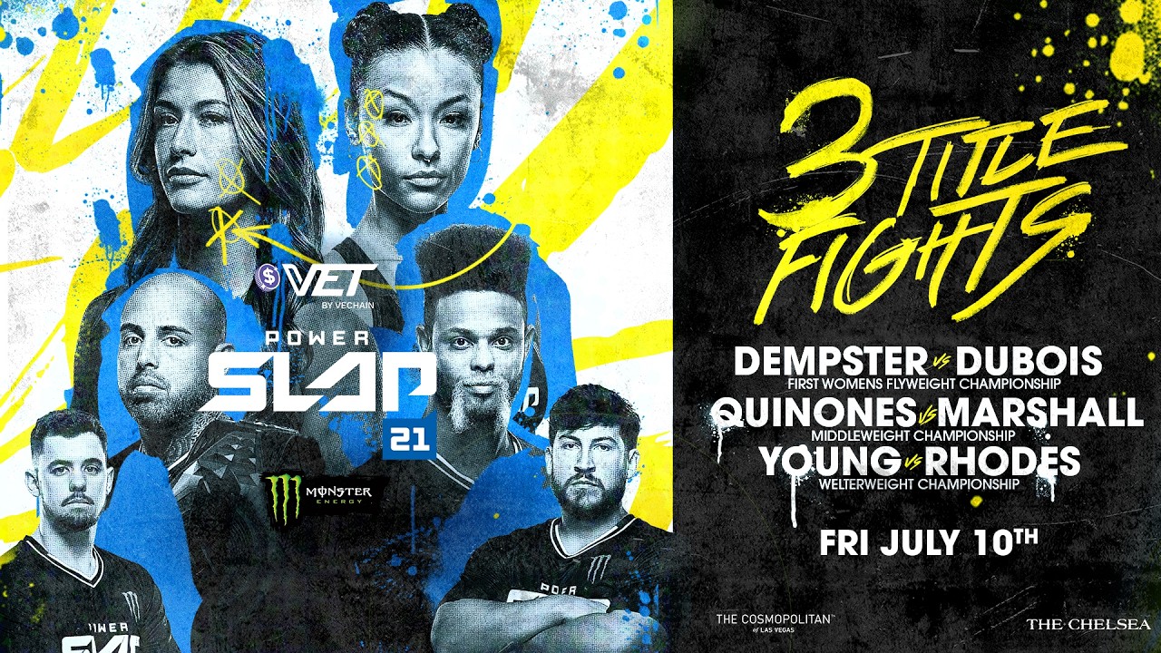 Power Slap 21: DEMPSTER vs DUBOIS π | OFFICIAL PROMO