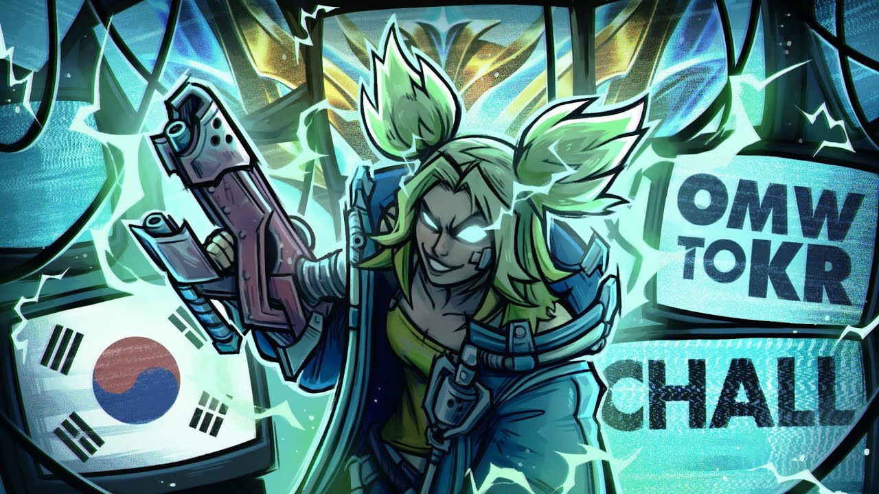 GETTING CLOSE TO KR CHALLENGER WITH MY ZERI background