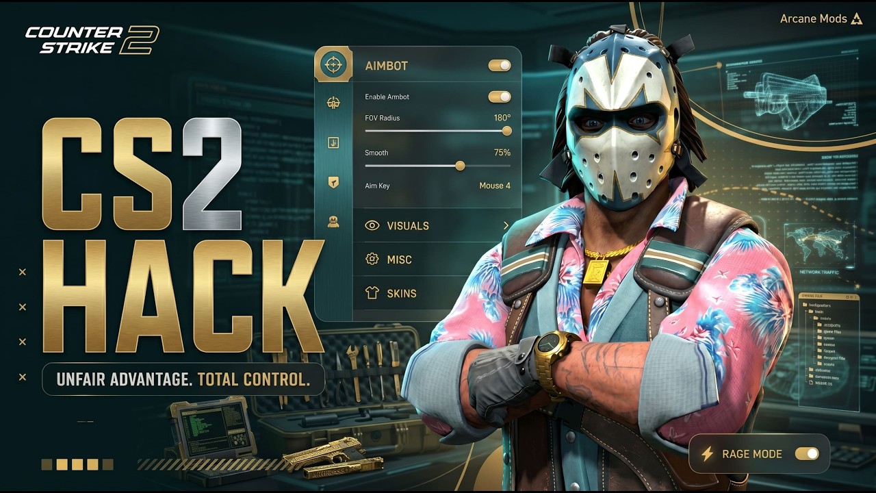 NEW CS2 Hack 2026 / Legit Semi-Rage + Humanized Aim + Active Radar / Working Free PC