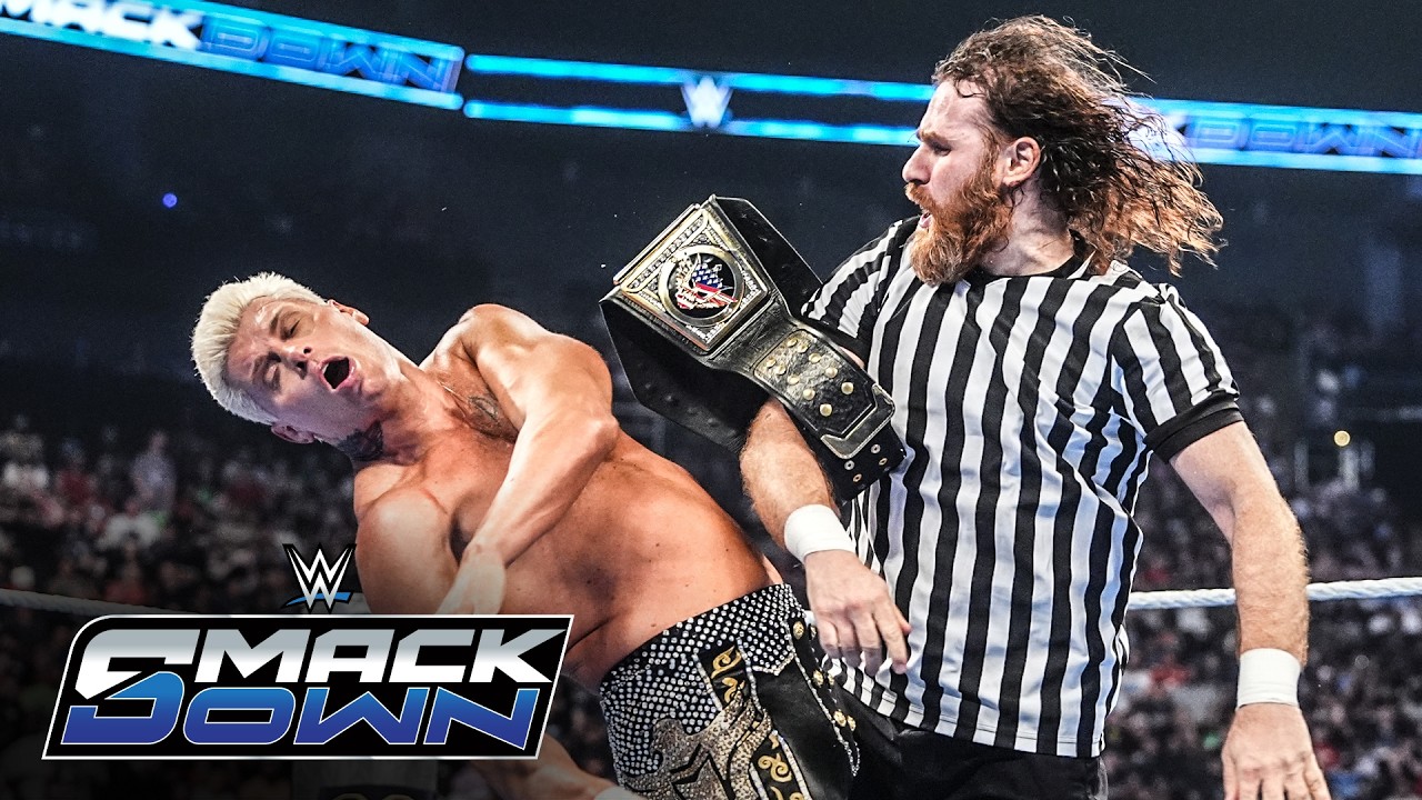 Sami Zayn DESTROYS Cody Rhodes and Gunther during Title Match: SmackDown highlights, June 19, 2026