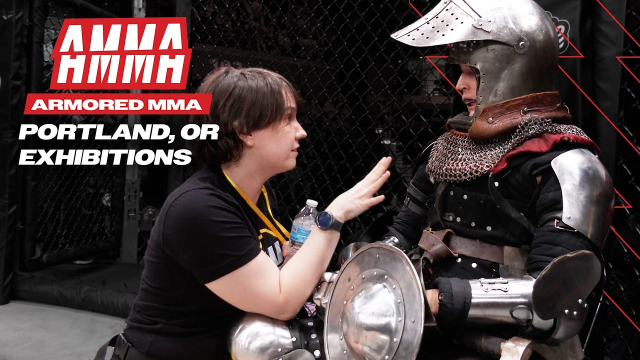 Portland OR June 28th 2025 Exhibitions Full Fights background