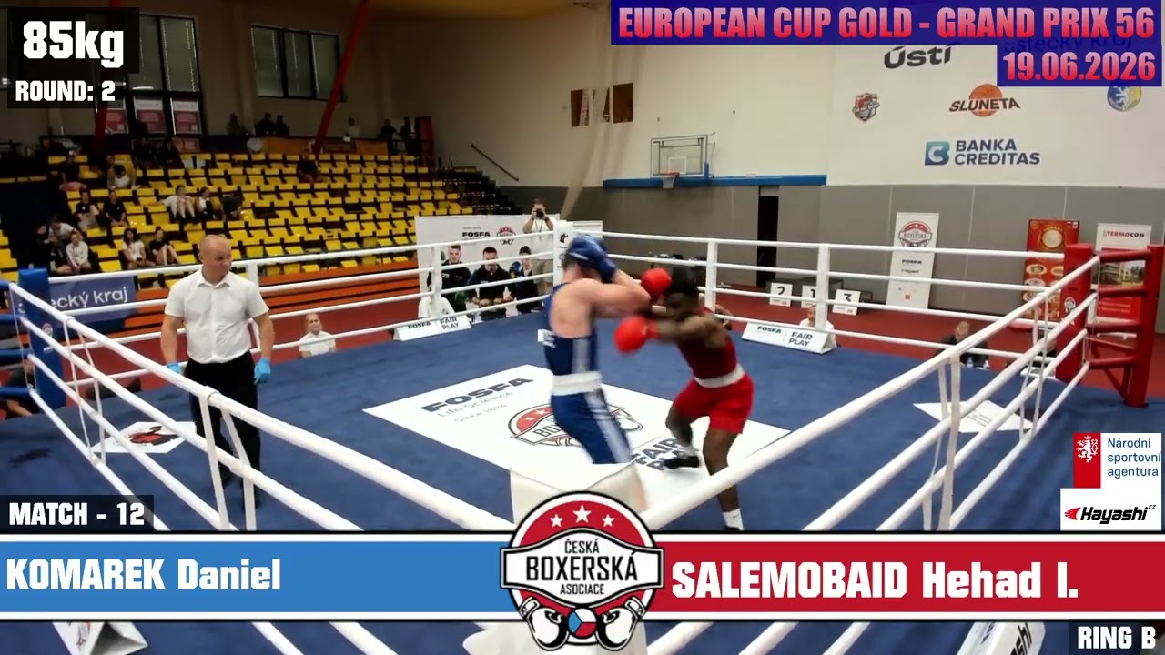 Daniel Komárek (CZE) vs. Jehad Ibrahim Salem Obaid (NOR) Grand Prix Ústí nad Labem 2026 SF's (85kg)