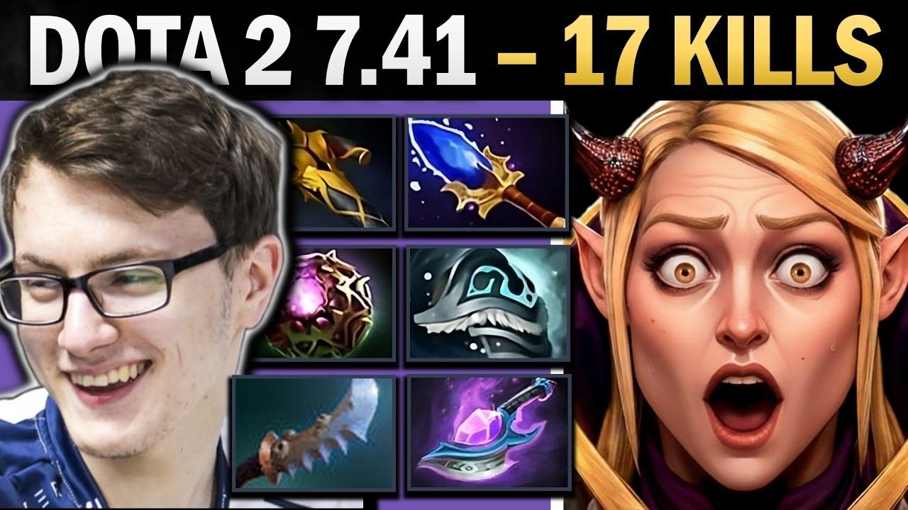 Invoker Dota 2 7.41 with Shivas and Octarine - Dota Gameplay