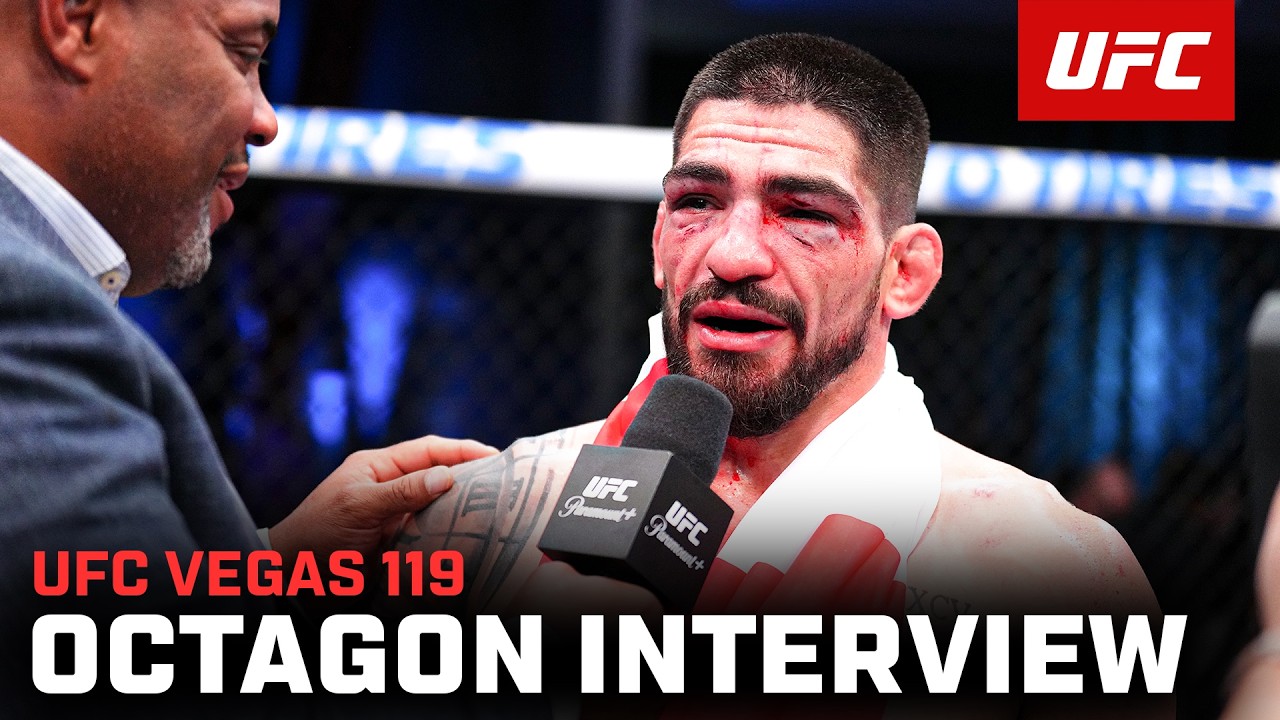 Gaston Bolanos Octagon Interview | UFC Vegas 119