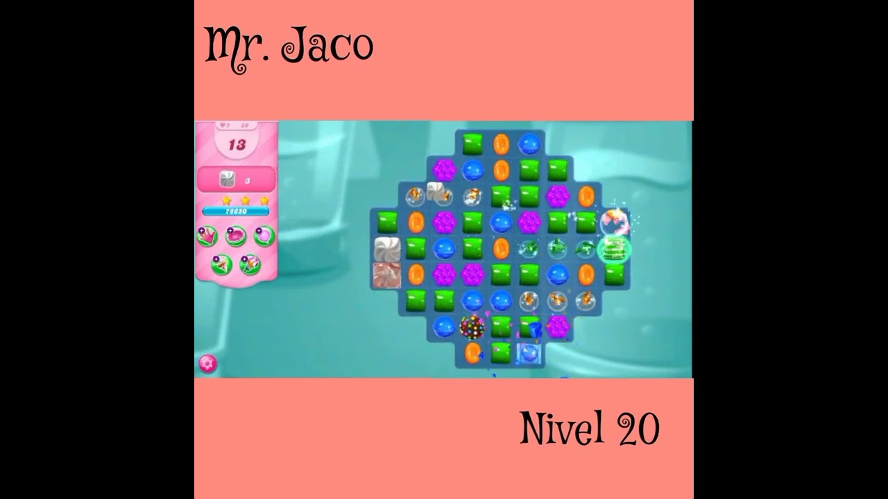 Candy Crush Saga level 20 android gameplay full