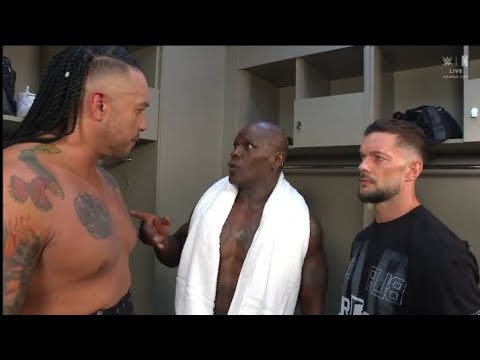 Finn Balor confronts Damian Priest _ WWE Smackdown 19 June 2026 background