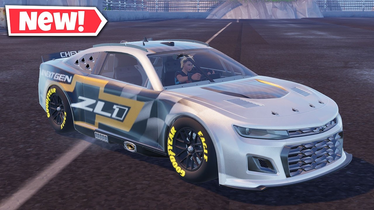 NEW NASCAR CHEVROLET CAMARO ZL1 Bundle Gameplay In Fortnite!