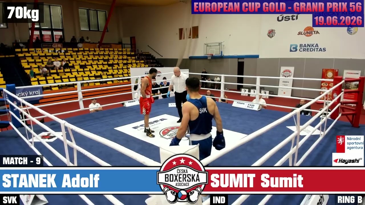 Adolf Staněk (SVK) vs. Sumit Kundu (IND) Grand Prix Ústí nad Labem 2026 SF's (70kg)