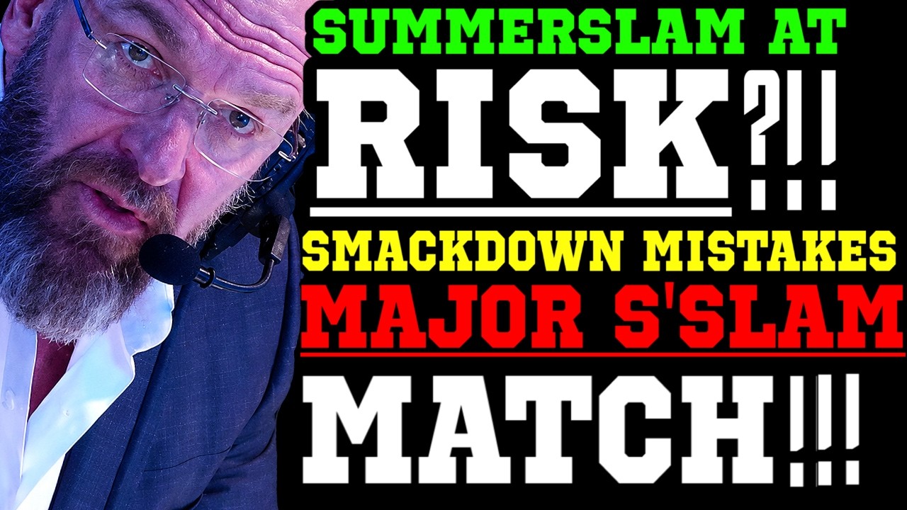 WWE News! SmackDown Cancelled, RAW Removed, Is SummerSlam at Risk Major Mistakes on WWE SmackDown!