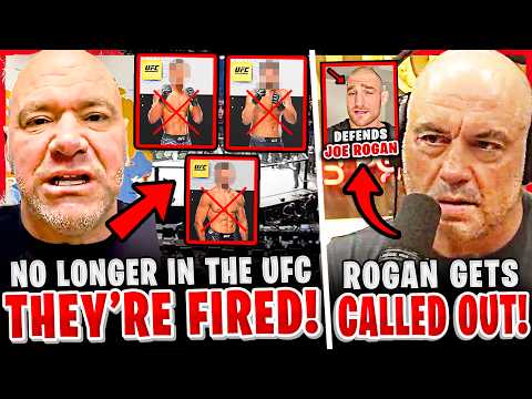 Dana White REMOVES MULTIPLE FIGHTERS from UFC! Joe Rogan CALLED OUT + Sean Strickland RESPONDS!