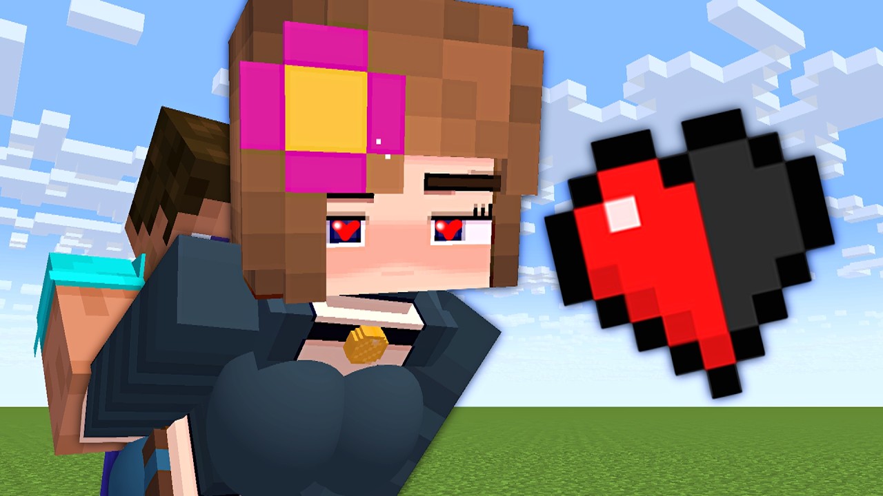 Minecraft, but I get cracked if take damage…