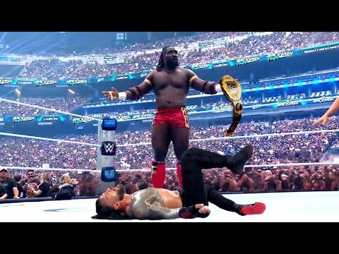 WWE 14 June 2026 Oba Femi Wins Word heavyweight Championships Match roman reigns loss WWE Raw 2026
