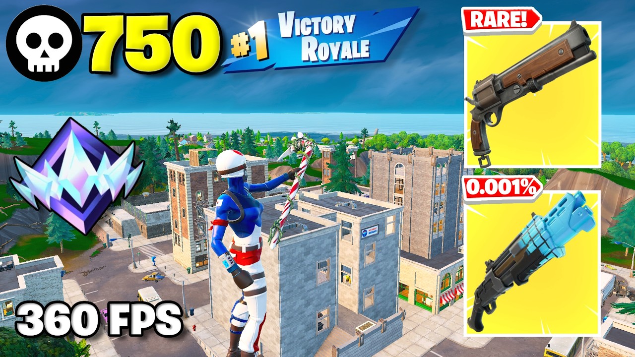 750 Elimination "RANKED RELOAD” Gameplay Wins (Fortnite Chapter 7 Season 3 PS5 Controller)
