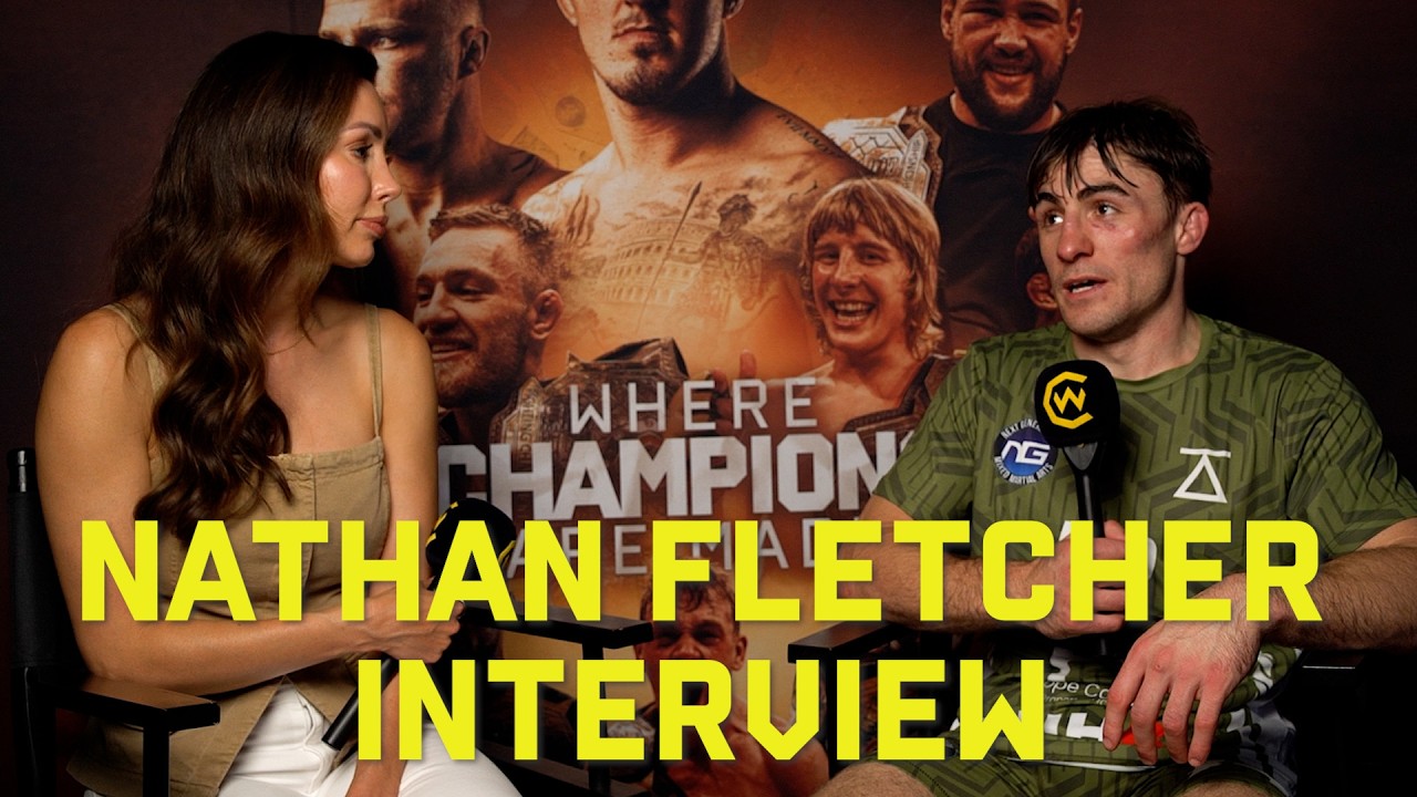 “I'll Get My Hands On CW Gold ” 🏆 👊 | Nathan Fletcher Post-Fight Interview