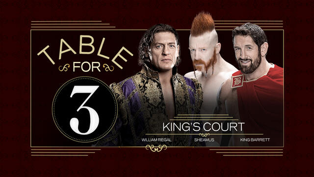 FULL EPISODE: Sheamus, Regal and Barrett share King of the Ring tales | Table for 3