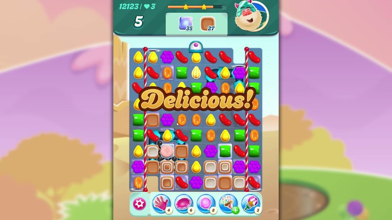 Candy Crush Saga Level 12123
