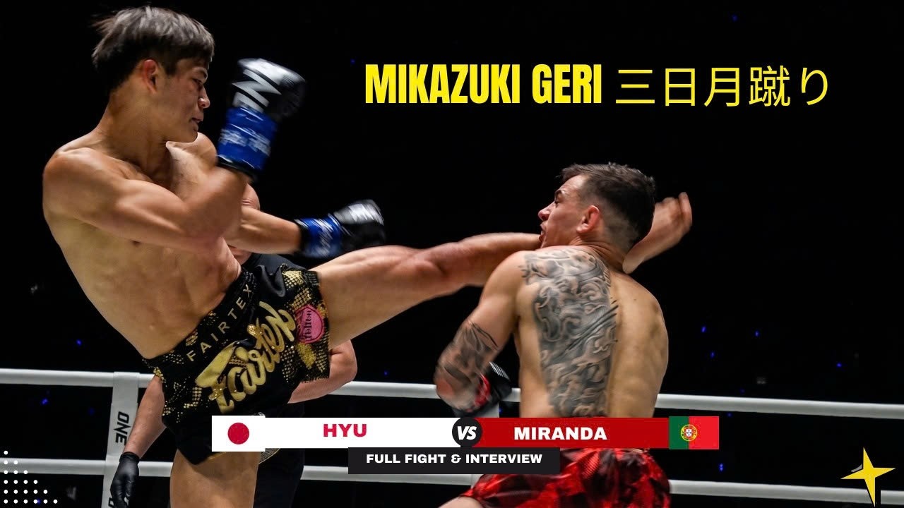 UNSTOPPABLE KNEE STRIKES! Hyu π―π΅ unloads a savage barrage to stop Leandro Miranda π΅πΉ at Lumpinee