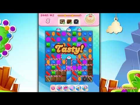 Candy Crush Saga Level 8440 🎁 No boosters ✔ Walkthrough Gameplay