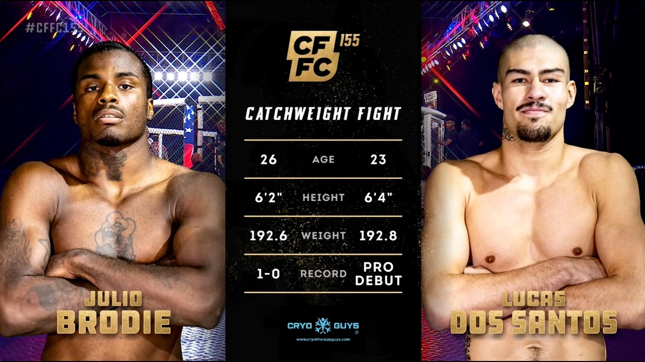 Julio Brodie vs. Lucas Dos Santos | Full Fight Replay | CFFC 155