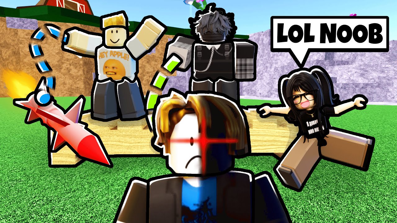 PRETENDING To Be A NOOB In FLING THINGS AND PEOPLE! (Roblox)