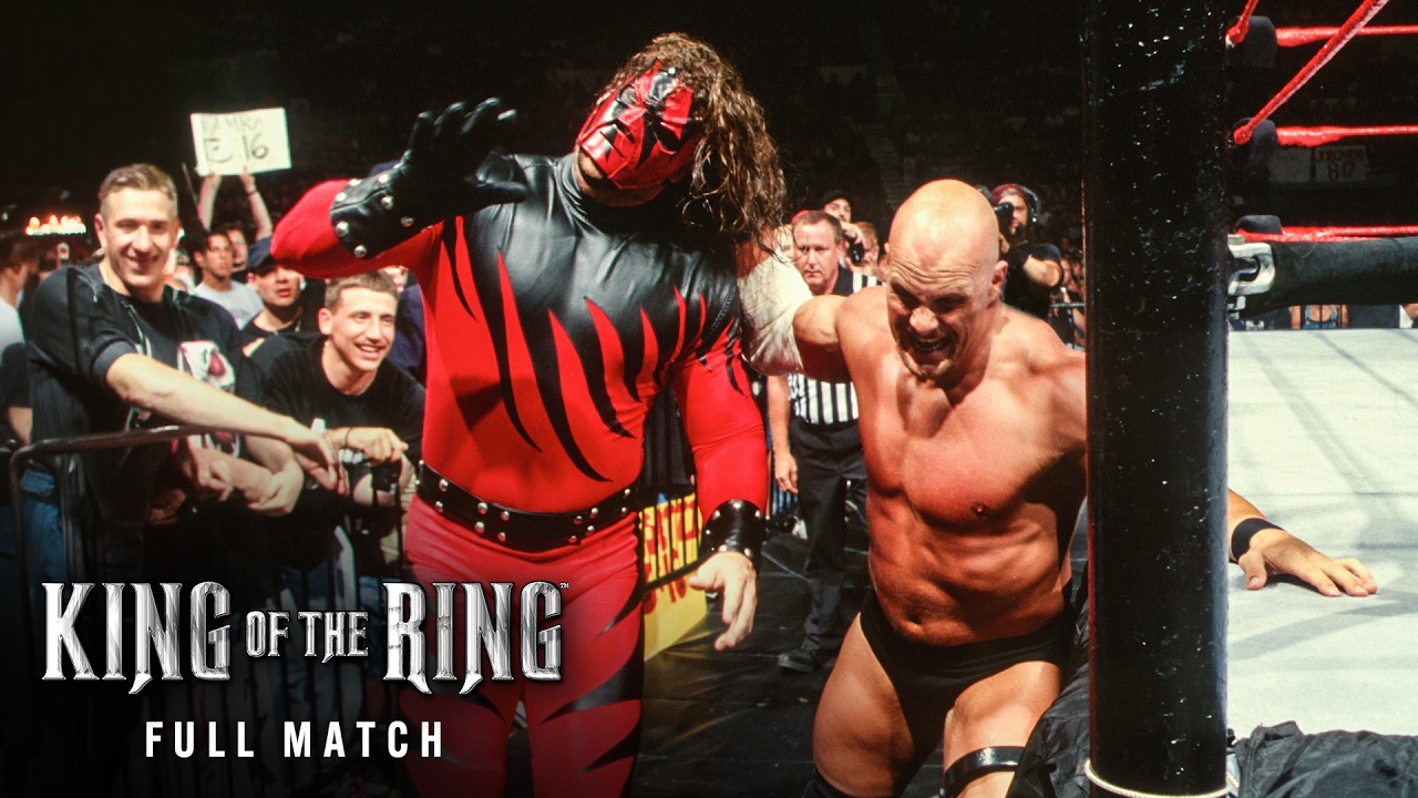 FULL MATCH: “Stone Cold” Steve Austin vs. Kane | WWE Title First Blood Match: King of the Ring 1998
