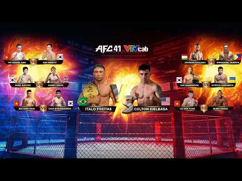 🔴LIVE: MMA AFC 41 HO TRAM