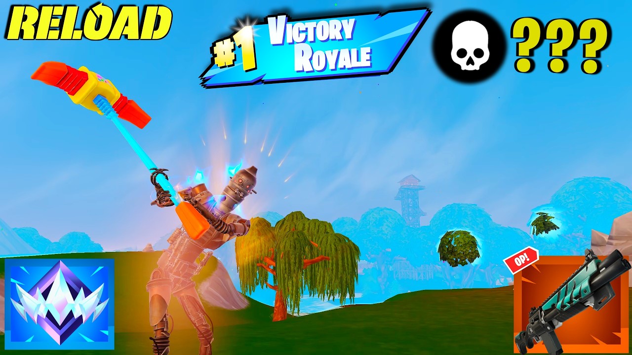 High Elimination UNREAL Ranked Reload Gameplay | (Fortnite Chapter 7)