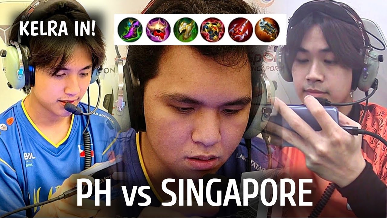 KELRA IN! KARLTZY DAMAGE AKAI | TEAM SIBOL vs SINGAPORE | ASIAN GAMES QUALIFIER