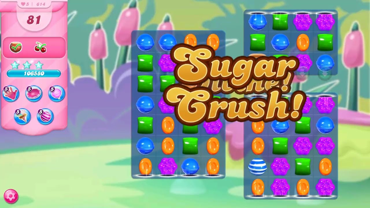 CRUSHING Candy Crush Saga Levels 611 to 615 Now?