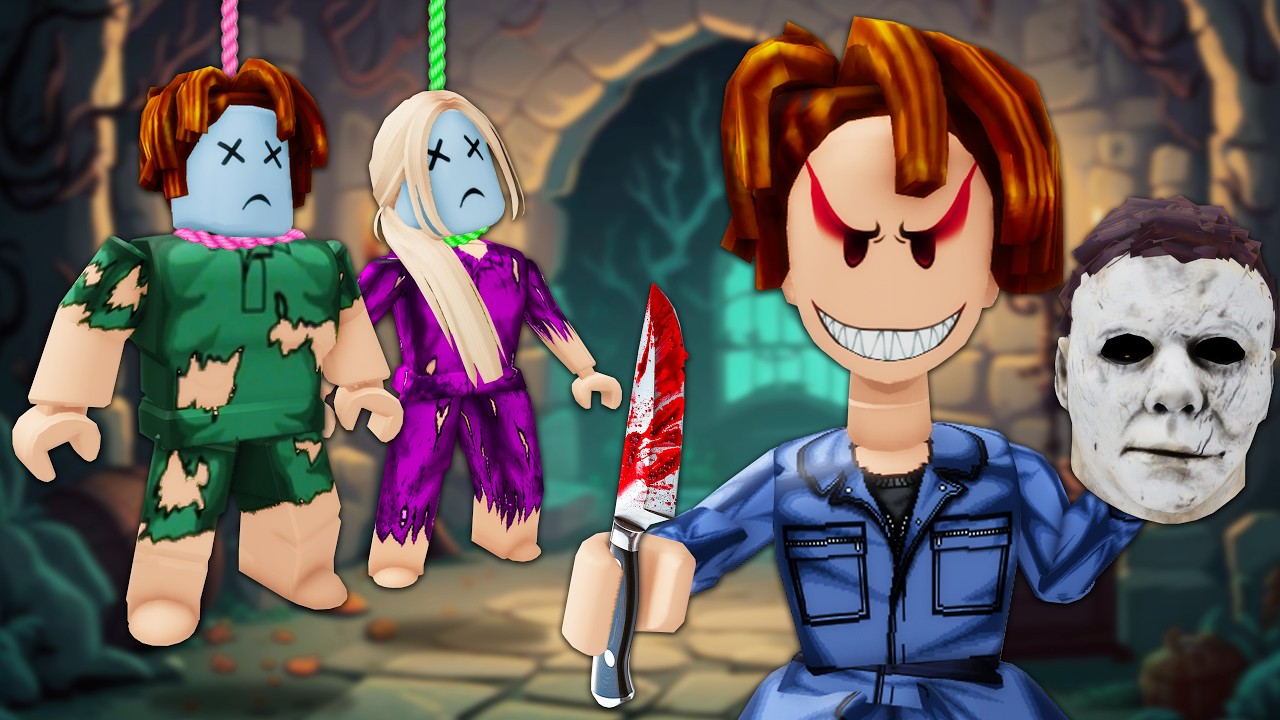 ROBLOX Brookhaven 🏡RP - FUNNY MOMENTS: Peter Doesn't Like Halloween | Roblox Idol background