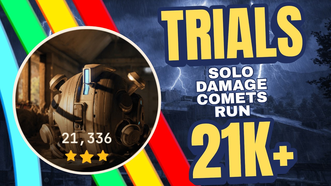 Solo Damage Comets Run 21K+ | ARC Raiders