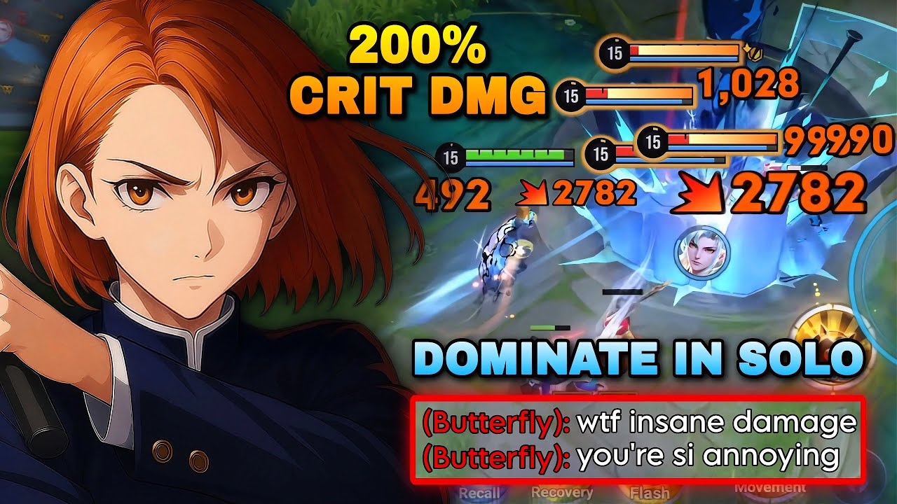 TOP 1 LADY SUN 200% CRIT DAMAGE CAN EASILY DOMINATE IN SOLO FARM LANE! | HONOR OF KINGS