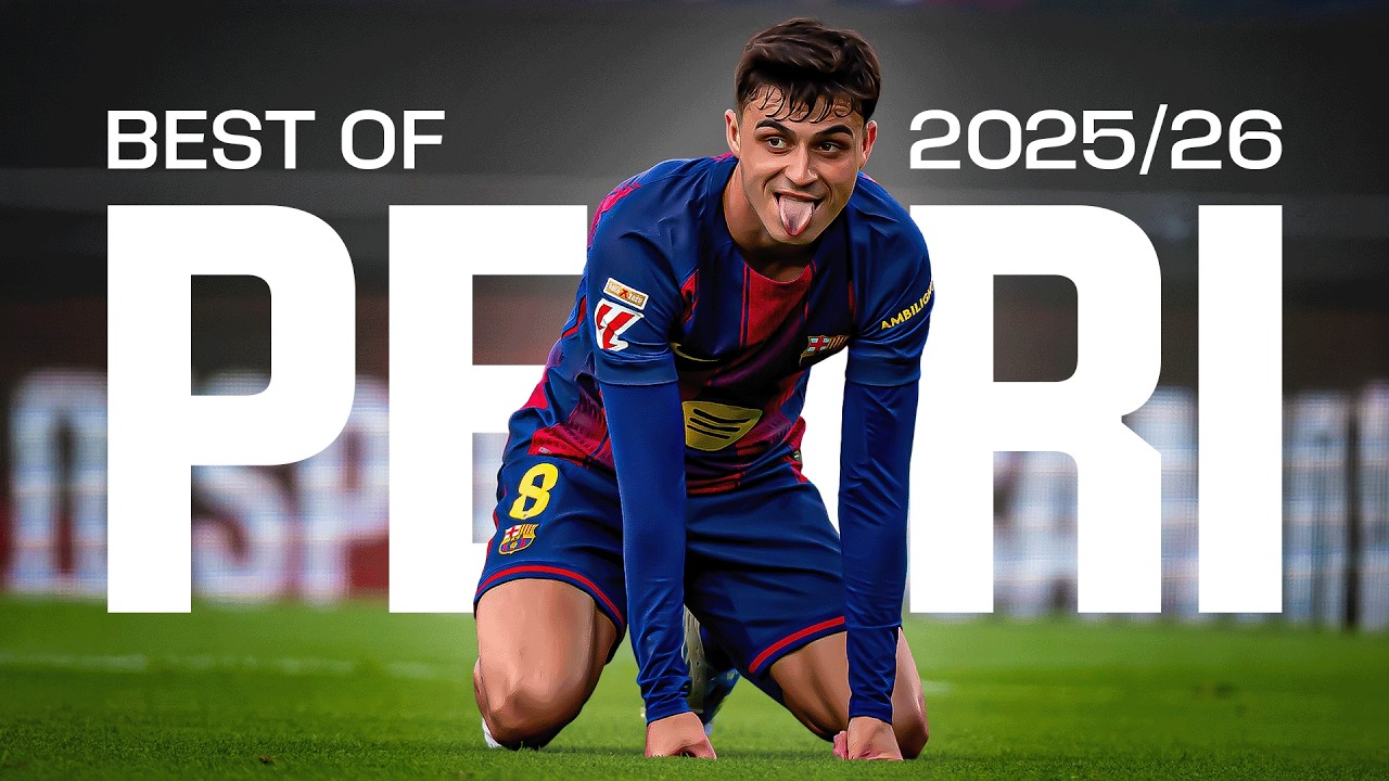PEDRI hace que el FÚTBOL parezca fácil ✨ | LALIGA EA SPORTS 2025/26 background