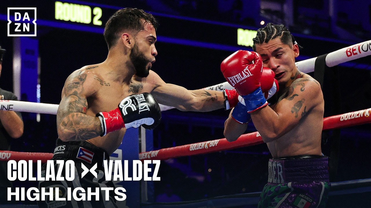 Oscar Collazo vs. Neider Valdez | Official Fight Highlights | Second Round KO đ„