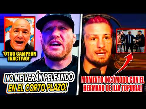 ¡Justin Gaethje REVELA una larga pausa tras conquistar el título! Jones LANZA DARDOS contra Pereira!