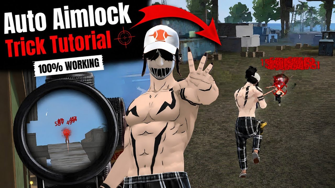 Free Fire Auto Aimlock Mechanism Exposed 😱 | New Auto Aimlock Trick 🎯