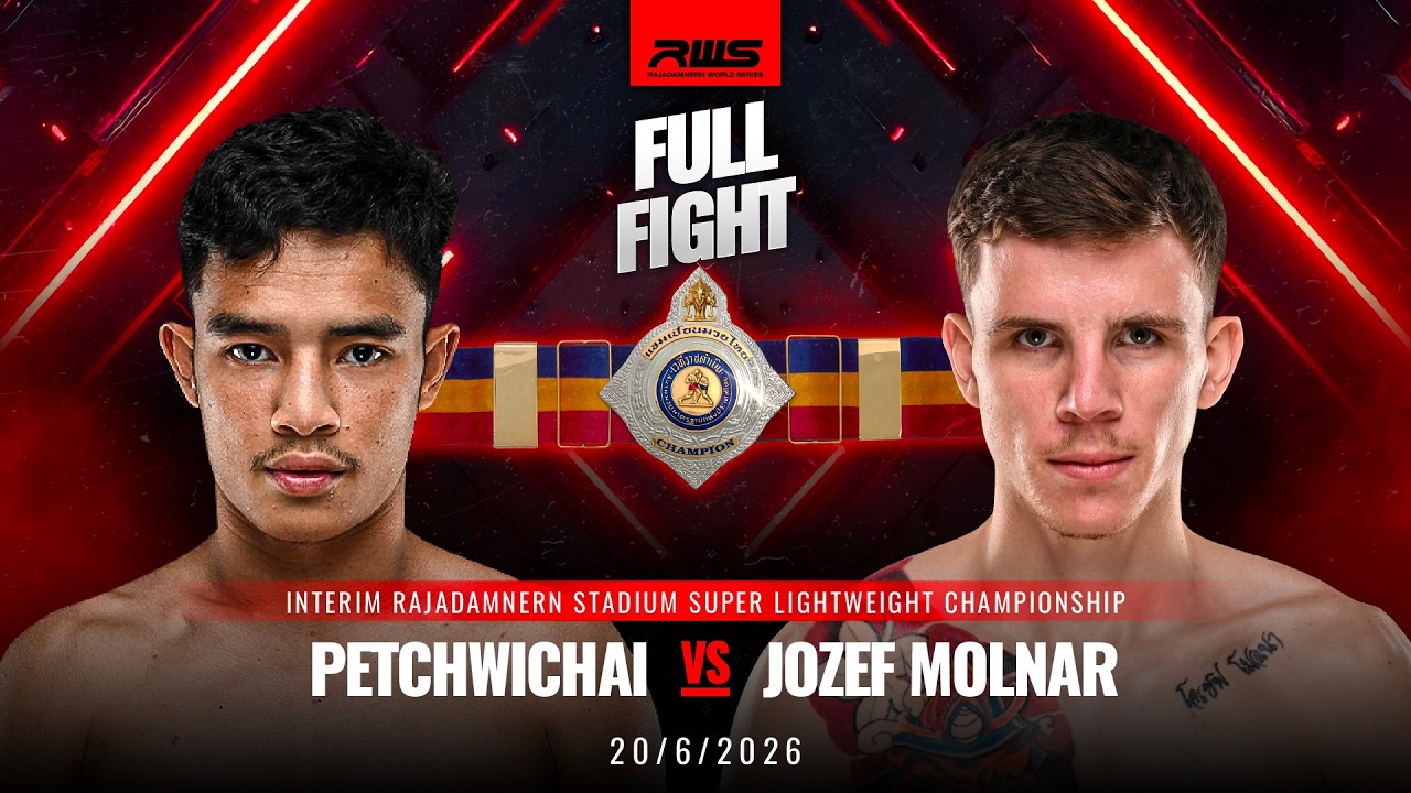 Full Fight l Petchwichai vs Jozef Molnar l เพชรวิชัย vs โจเซฟ โมลน่า l RWS