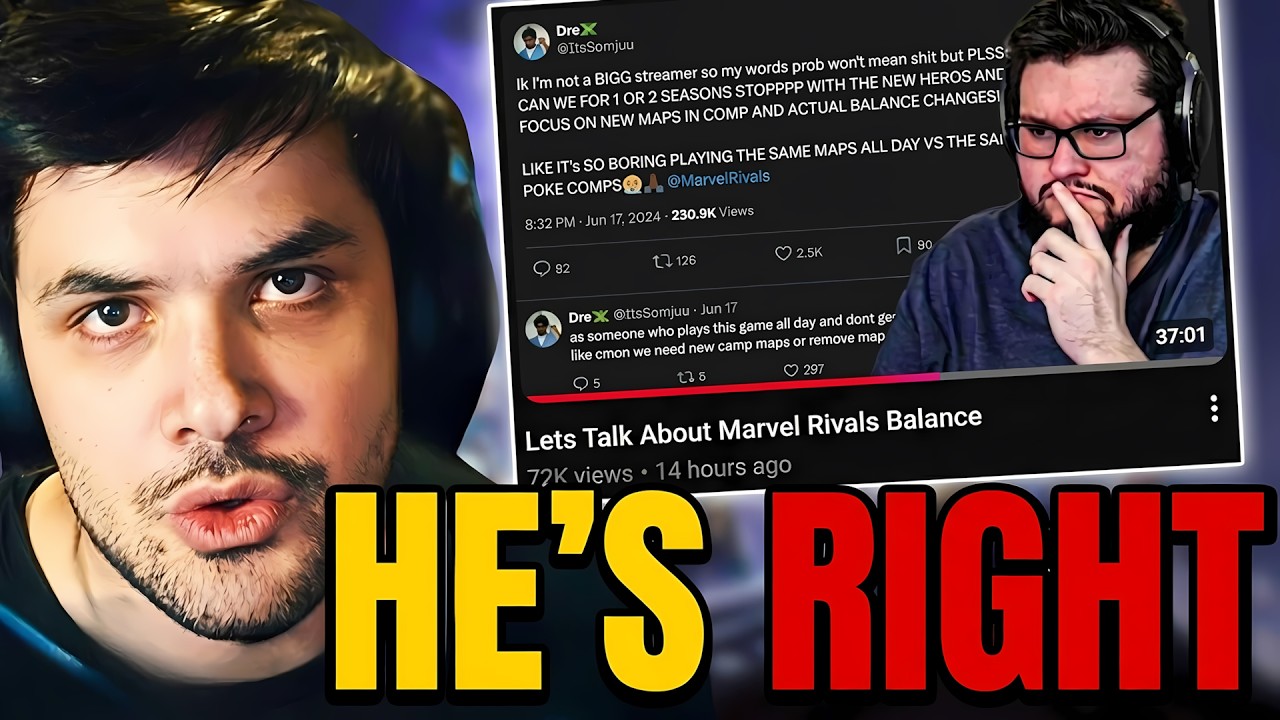 Reacting to Flats on Marvel Rivals Balance... The Full Truth